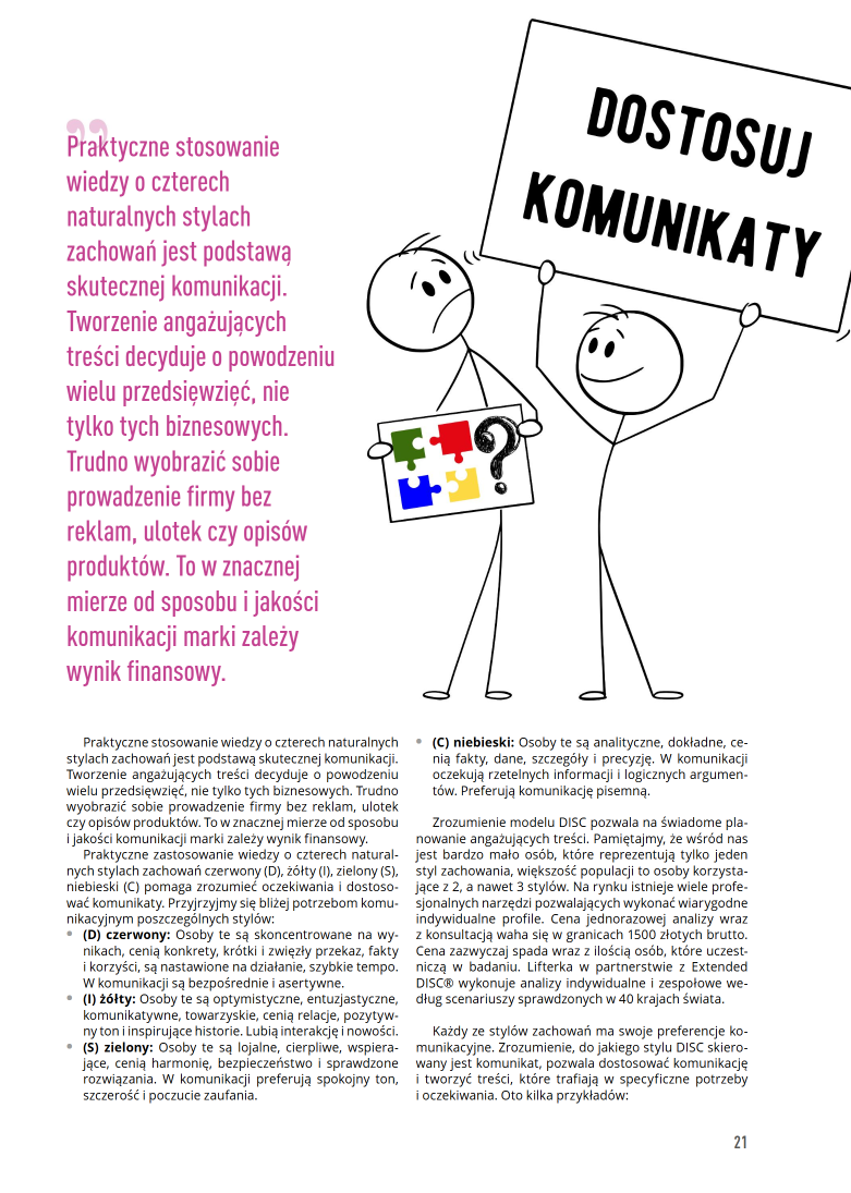 skan 21 strony magazynu ZOOBranża styczeń 2025